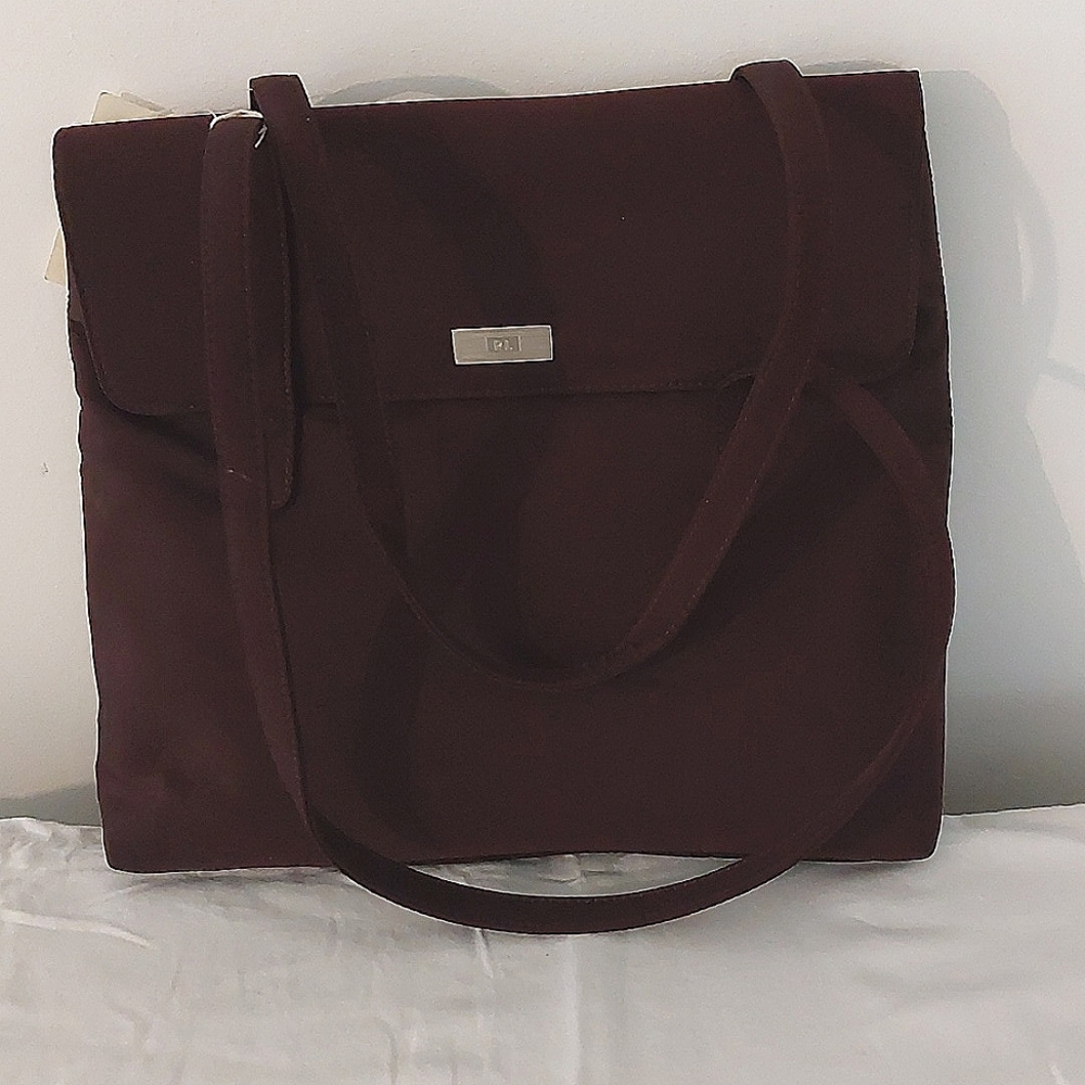 NWT Polo Ralph Lauren nylon shoulder bag
